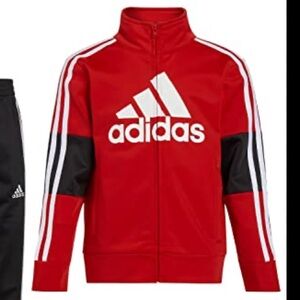 Adidas boys tricot track jacket 6